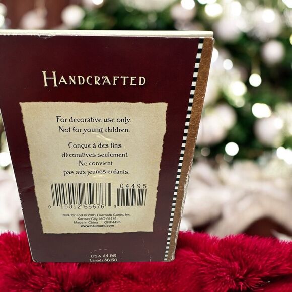 Hallmark #4 Twas the Night Before Christmas 2001 Keepsake Ornament  Santa Claus - Picture 2 of 4